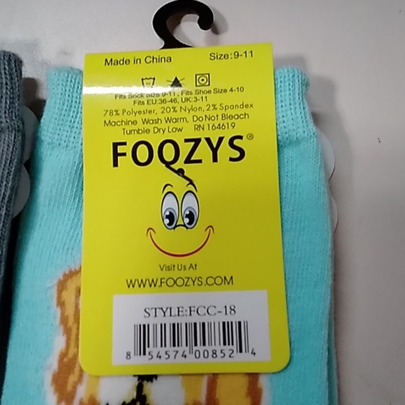 8/$30! Golden Retriever Foozys Socks Mix & Match - Picture 3 of 3